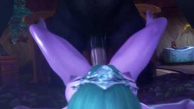 Tyrande getting plowed (noname55) [World of Warcraft]