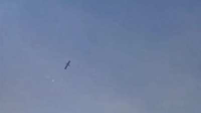 Russian X-101 cruise missile gets intercepted by Ukrainian MIM-23 “Hawk” SAM, while firing flares and chaff, 24.05.25