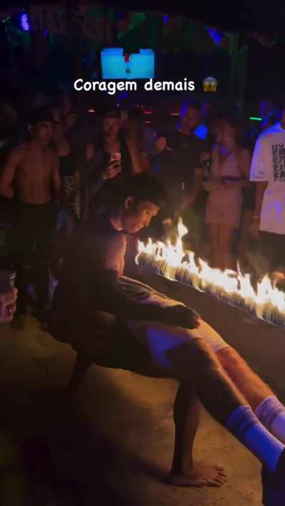 Totally insane strength there!