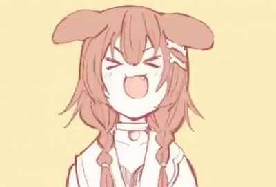 Happy Korone to cheer you up