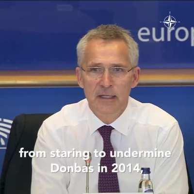 NATO Sec Gen Stoltenberg: “the price we pay can be measured in money. the price they pay is measured in lives they lose every day. so we should stop complaining, step up and provide support to ukraine. full stop”