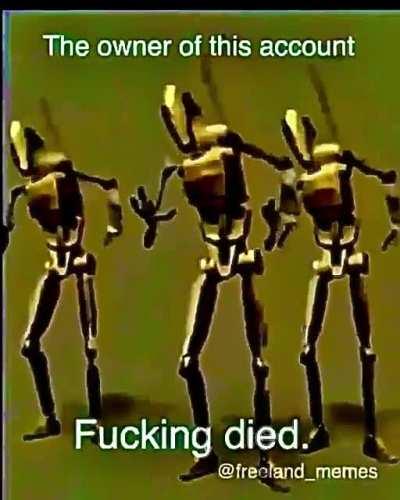 Bob Wicks has claimed this account, and he will come for yours next. Keep a sausage in your stocking every Thursday to prevent him from claiming you skin