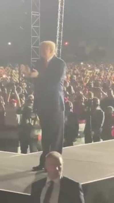 Media: Trump is past it he's I'll and can't carry on😱 President Trump: watch while I dance to YMCA suckers 🤣🤣🤣🤣