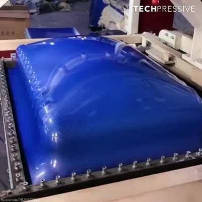 How luggage cases are made