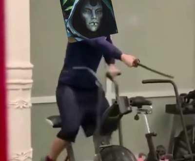 Ash getting ready for the new season be like💀