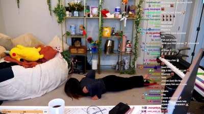 Jeannie ATTEMPTS the worm