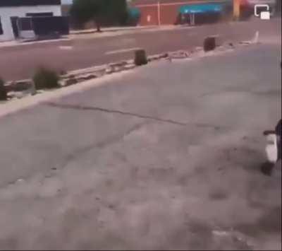 Jumping into a moving car, what could go wrong