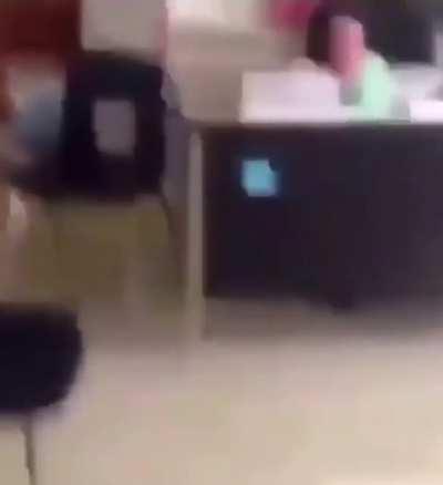 warning: keep this man away from staplers