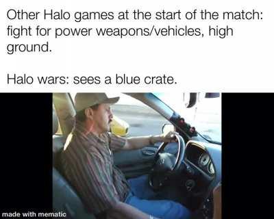 Rare Halo wars meme.