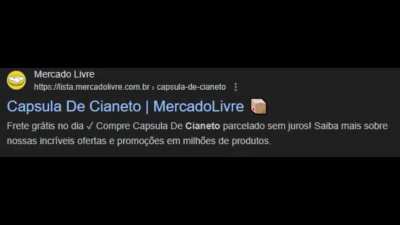 Mercado livre??? (postei no r/semcontexto tbm)