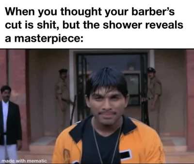 never suspect your barber