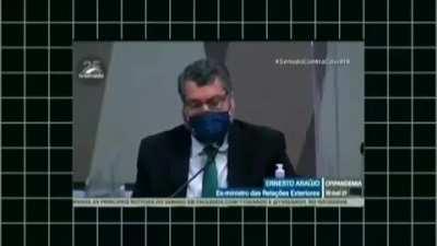 Resumo do discurso do 4chanceler Ernésto Araújo.