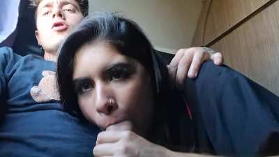 I just sucked a cock on the bus so I wouldn't get bored.