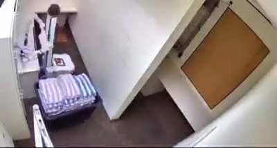 Watch as these two robots spend the night shift folding towels. They can do this 24/7