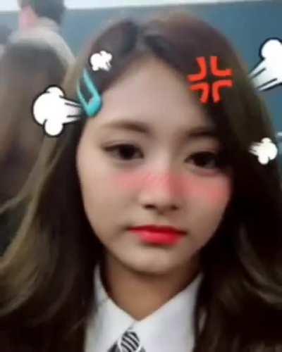 Jeongyeon & Tzuyu - cute filter
