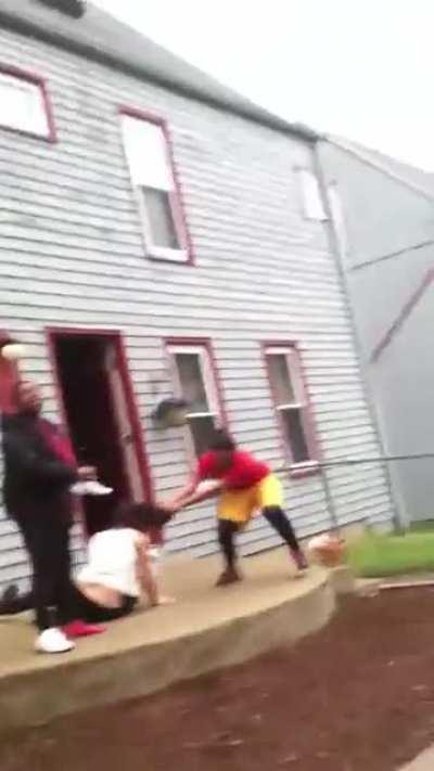 She was moving her in a circular motion