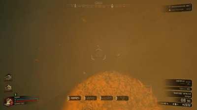 Maybe don't jump out of the drop pod right away...