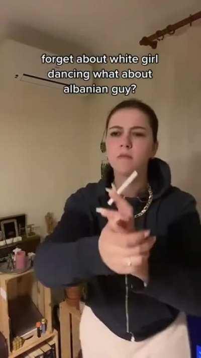 Albanian guy dancing