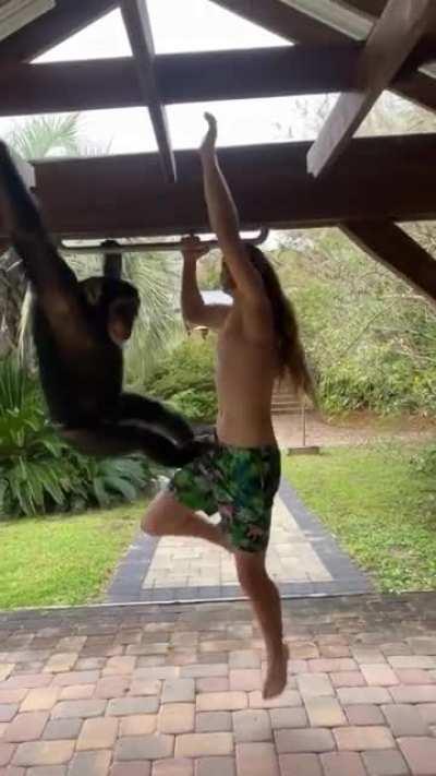 monke far superior ooh ooh