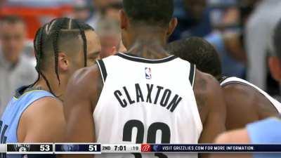 [Highlight] KD and Dillon Brooks have a friendly conversation