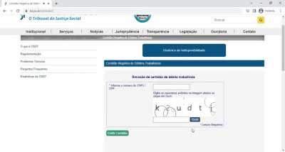 Você entra num site do governo pra tirar a certidão e sem querer aperta pra ouvir o captcha e fica ATERRORIZADO!!!!