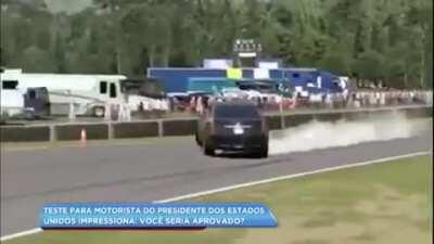 In 2017 a news channel in Brazil showed a video of Forza 6 saying it was how the limo drivers of USA president were trained LMAO