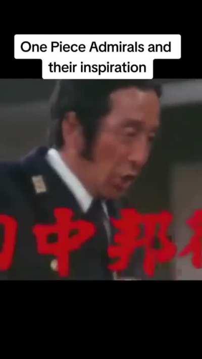 One Piece Admirals in real life.