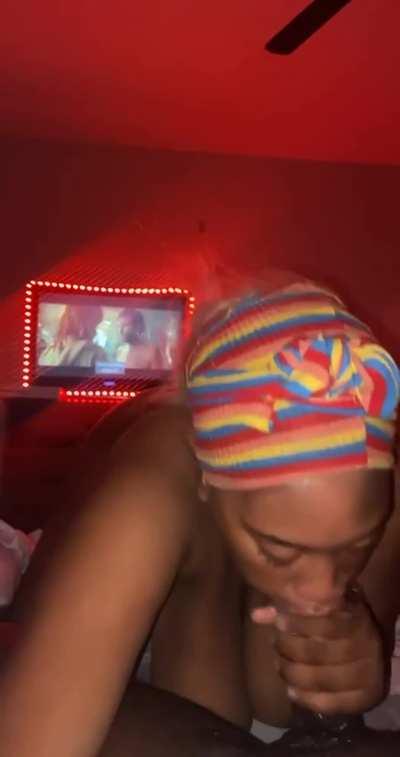 Big titty giving sloppy