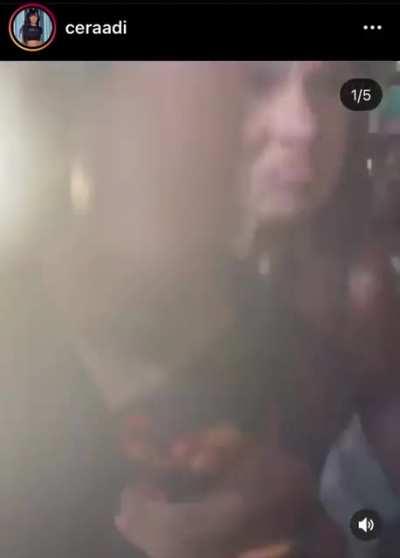 Emaza doing the stank face y’all love