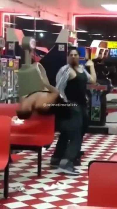 The single greatest slap ever recorded and posted on the internet.