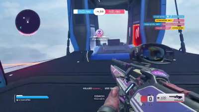Clean triple kill with railgun