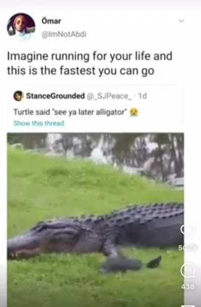 Imagine that’s the fastest you can go!