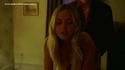 Major cutie Emily Meade getting pounded doggystyle