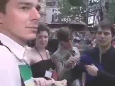 To play a prank on Tom Cruise.