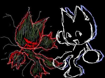 funny lil token thing i made in shake art by nokio