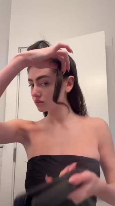 hair styling ad Instagram march 20