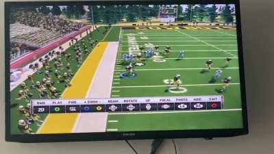 Missed FG returned for a TD