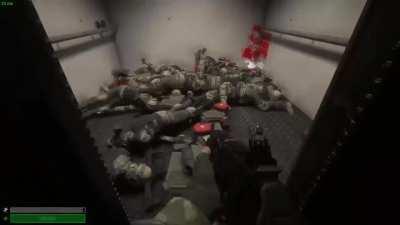 why you NEVER go down elevator first in SCP SL