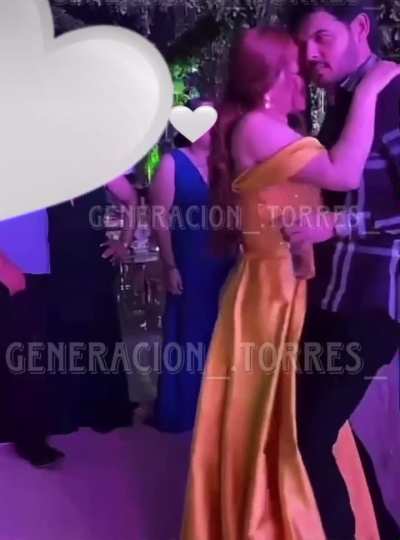 Joel Torres (son of Javier Torres Felix “El JT”) with his wife Olga Castro 