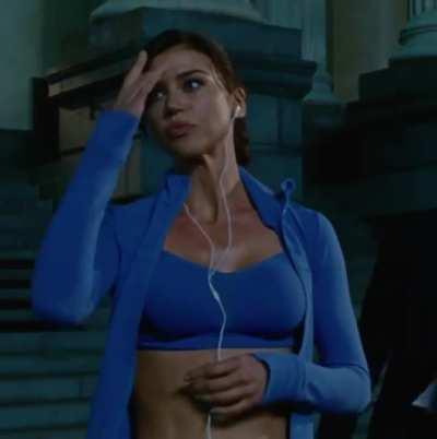 Adrianne Palicki in workout gear looks so good