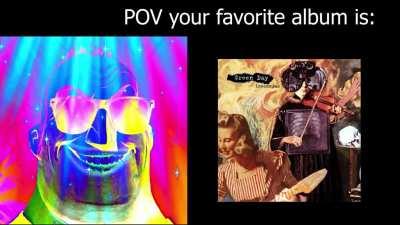 Mr incredible listens to green day