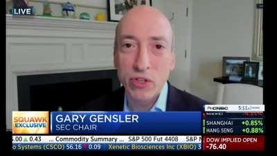 The 2 minutes CNBC didn't want you to see from the Gary Gensler Interview. Ape Translator Included. 🚀🚀🚀