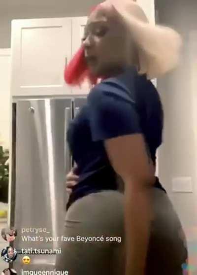 Dem backshots would sound like thunder😆