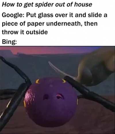 There's more than one way to skin a spider