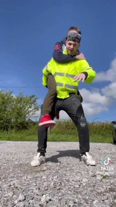 Bro, just… pretend you’re a koala and I’m a tree!