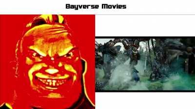 Mr Incredible becomes canny to different Transformers Iterations