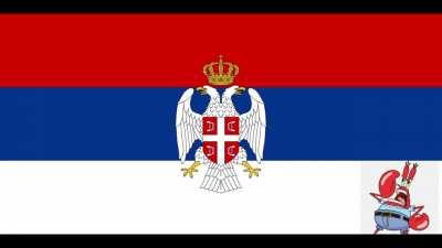 Mr Krabs is a proud Serb 🇷🇸🦀☦️
