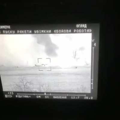 Javelin tried to send a Russian tank turret into space