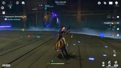 Didn't know Zhongli can walk like this