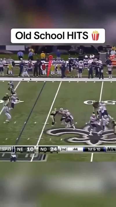 How many of these hits would not be penalized in today's game?